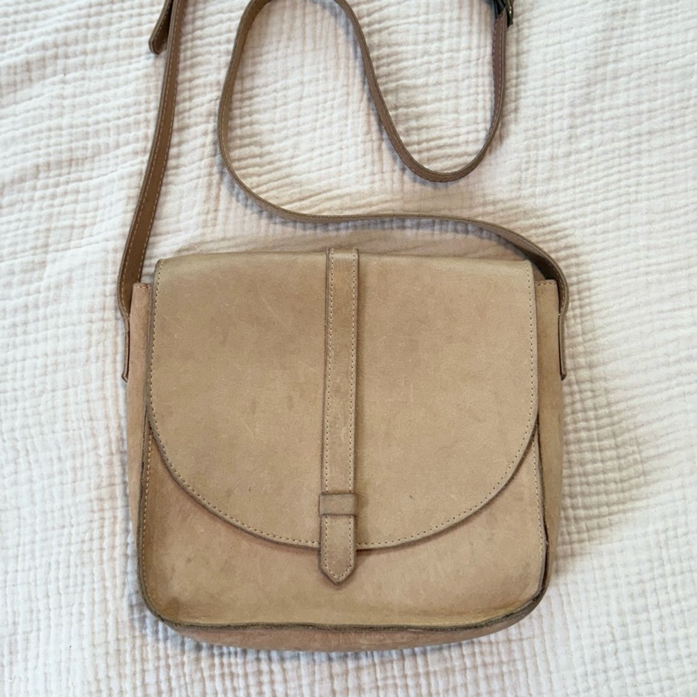 ABLE Saddlebag Crossbody Bag with Adjustable Strap